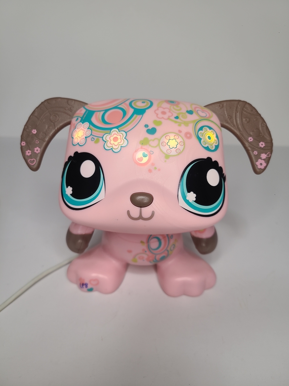 2009 Littlest Pet Shop LPS Harmony The Dancing Dog MP3 Speaker Light Up WORKS